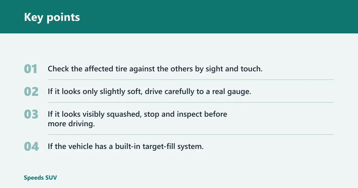 Key points: What does the TPMS light mean?
